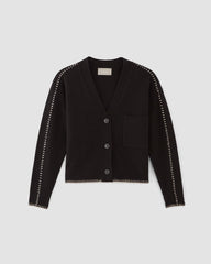 womens-merino-wool-cardigan-black-pale-pink | alt