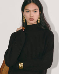 womens-wool-cashmere-fisherman-sweater-black