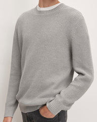 mens-no-sweat-ribbed-crew-heathered-grey