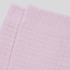 unisex-belgian-waffle-sweater-sock-light-lilac | alt