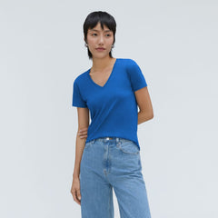 womens-organic-cotton-v-neck-lapis