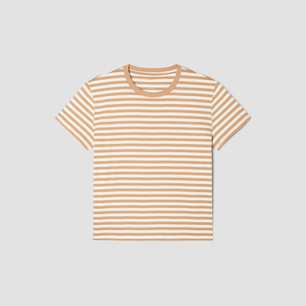 womens-organic-cotton-box-cut-tee-caramel-canvas-tan | alt
