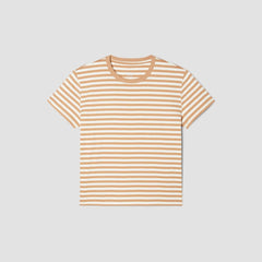 womens-organic-cotton-box-cut-tee-caramel-canvas-tan | alt