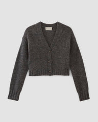 womens-alpaca-v-neck-cropped-cardigan-dark-charcoal | alt