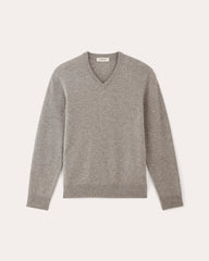 mens-cashmere-vneck-light-hthr-grey | alt
