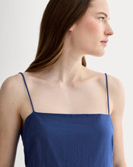 womens-gauze-tiered-dress-mazarine-blue