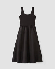 womens-supima-jersey-riviera-dress-black | alt