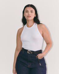 womens-supima-micro-rib-racerback-tank-white | primary