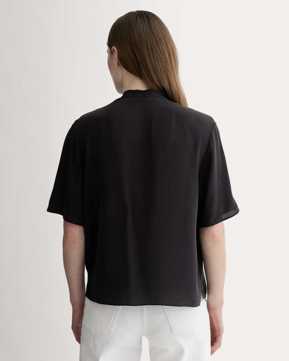 womens-washable-silk-ss-popover-top-black