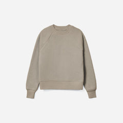 womens-renew-fleece-raglan-sweatshirt-sandstone | alt