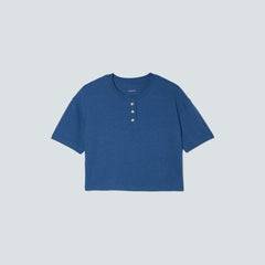 womens-hemp-ctn-ss-henley-deep-blue | alt