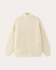 womens-felted-merino-oversized-turtleneck-bone | alt