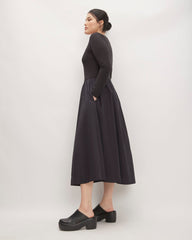 womens-long-sleeve-riviera-dress-black
