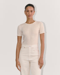 womens-supima-micro-rib-ss-crew-heathered-oat | primary