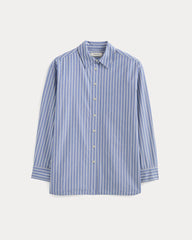 womens-boyfriend-shirt-cotton-dutch-blue-bone-stripe | alt