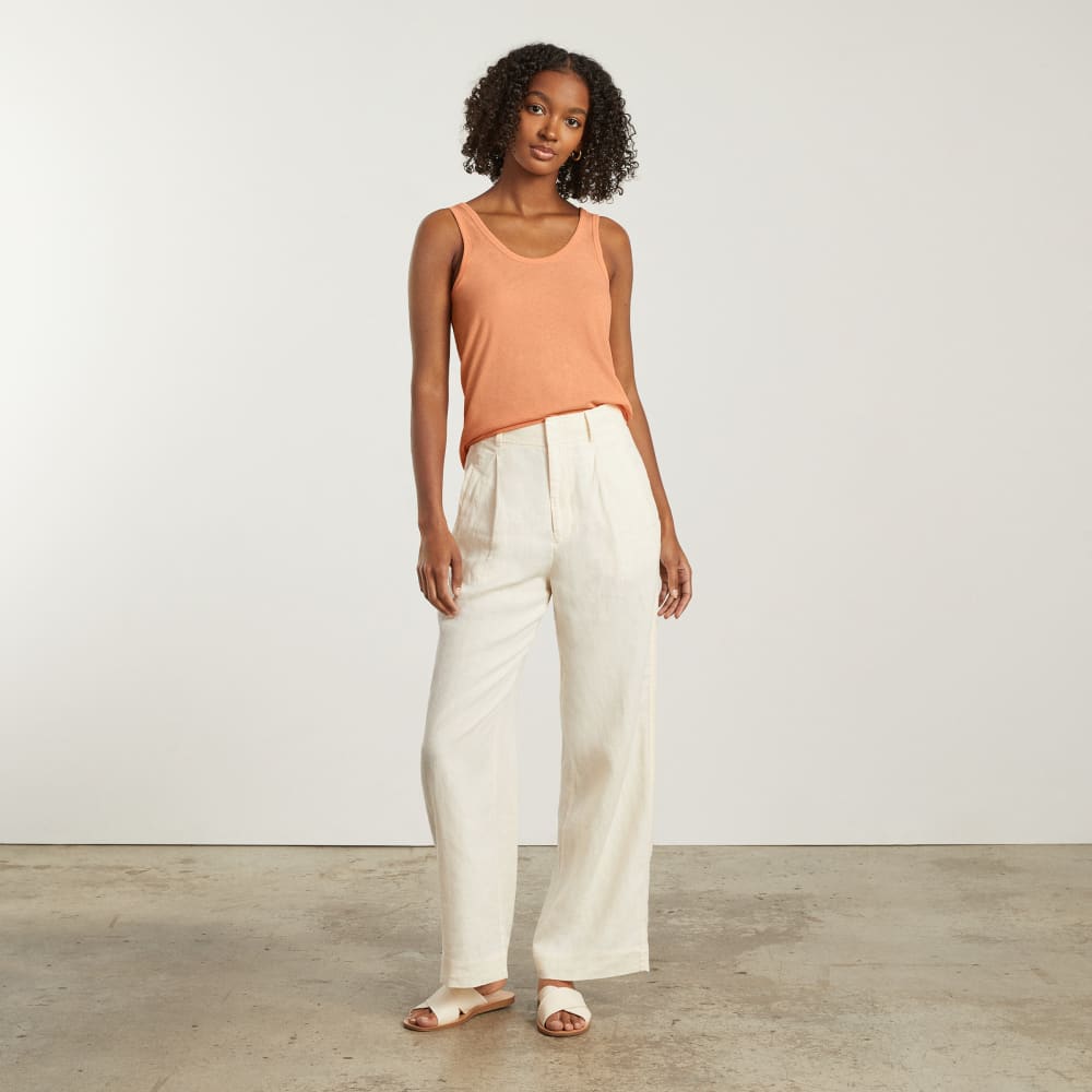 womens-air-tank-orange-chiffon