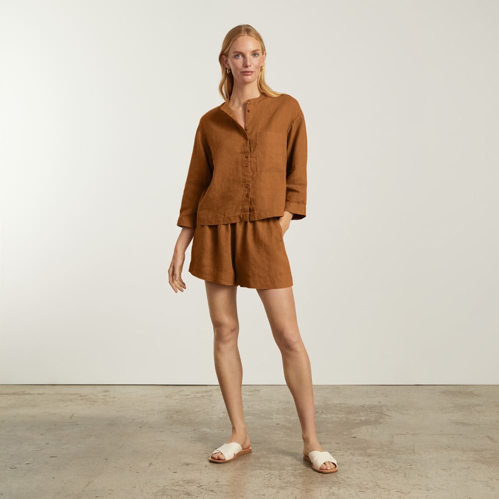 womens-linen-billow-blouse-tawny-brown