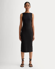 womens-selfie-tank-dress-black | primary