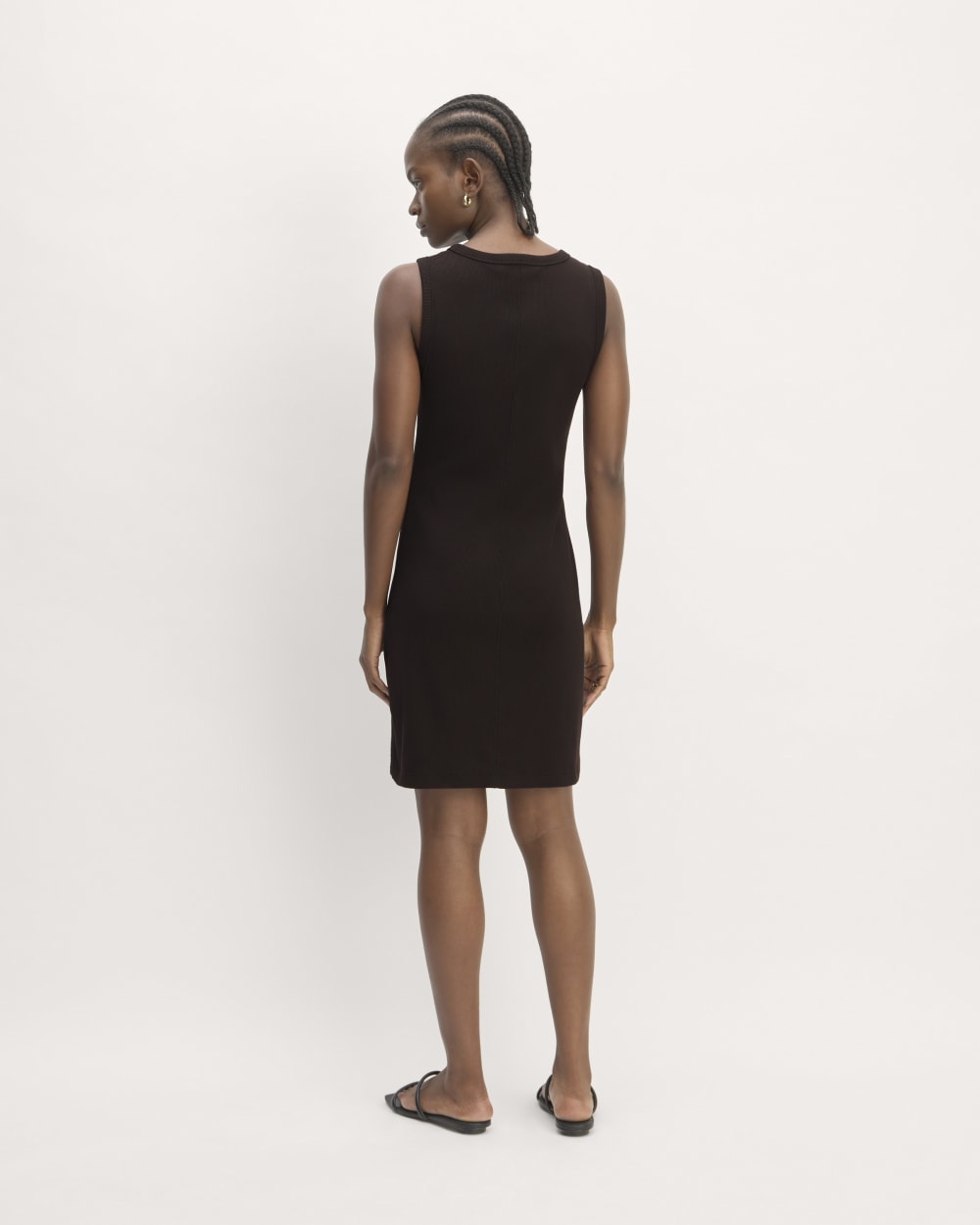 womens-rib-knit-mini-dress-black
