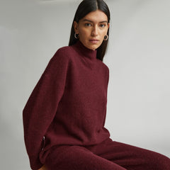 womens-bouncy-wool-sweater-brandy | alt