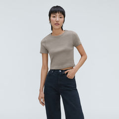 womens-cropped-short-sleeve-rib-tee-clay