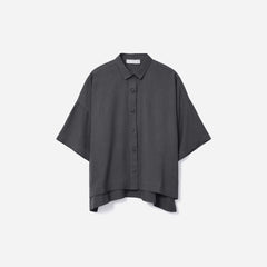 womens-drapey-square-shirt-grey | alt