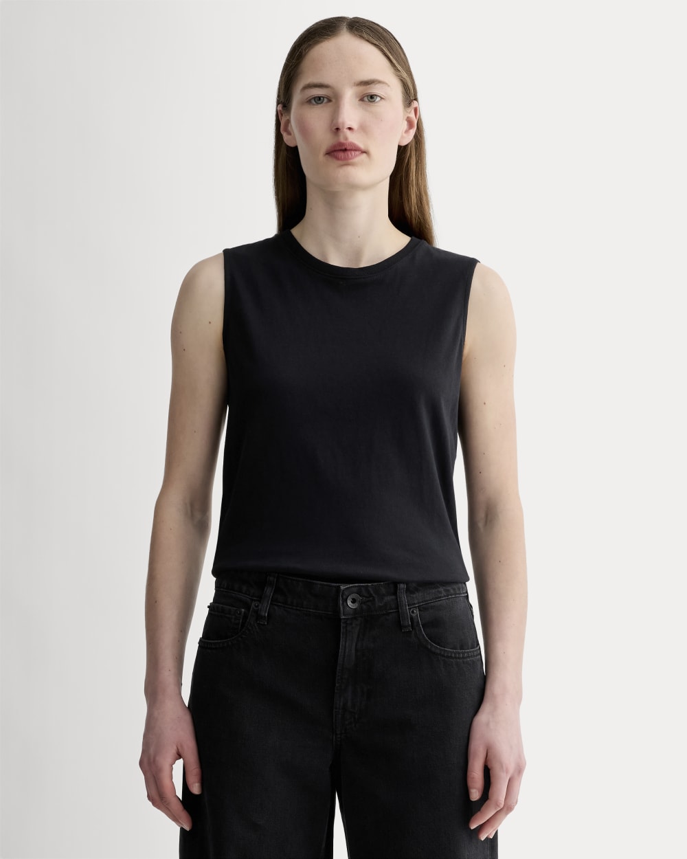 womens-premium-weight-muscle-tee-black | primary