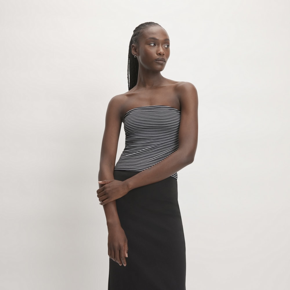 womens-tube-top-black-white | primary