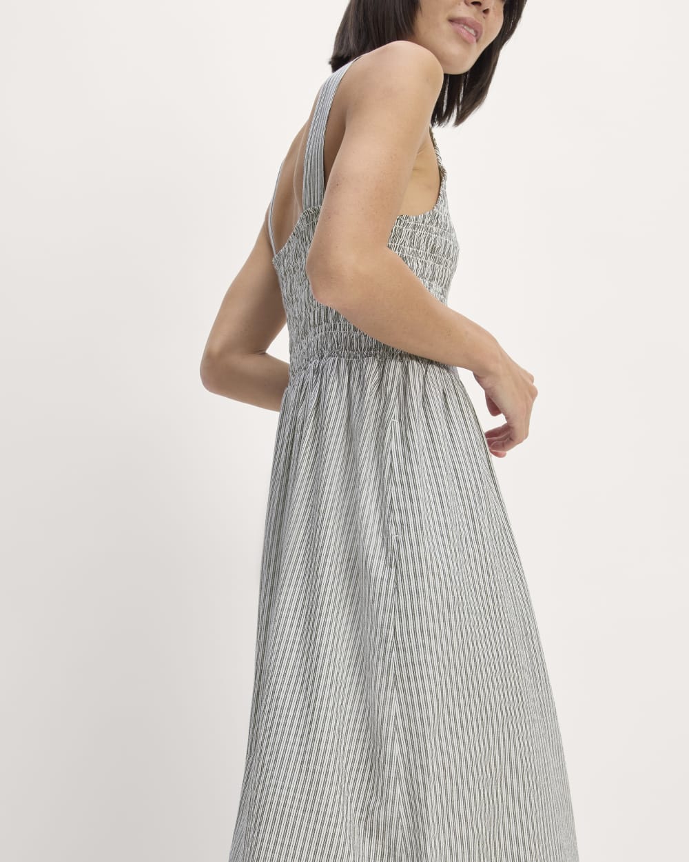 womens-gauze-smock-dress-white-black