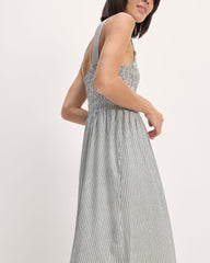 womens-gauze-smock-dress-white-black