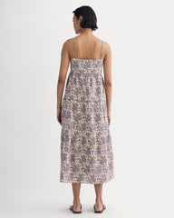 womens-gauze-tiered-dress-mocha-floral