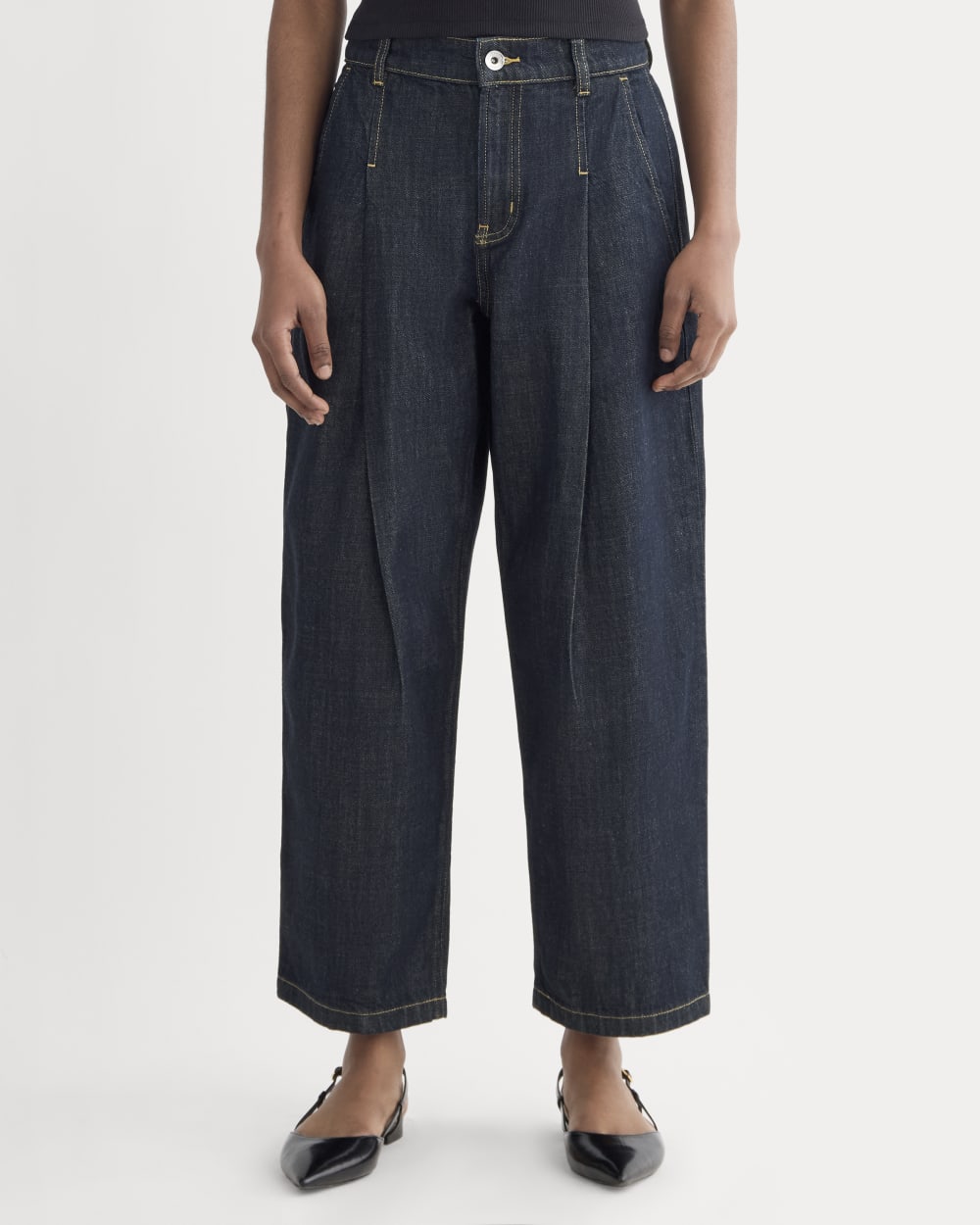 womens-high-rise-pleated-jean-dark-indigo