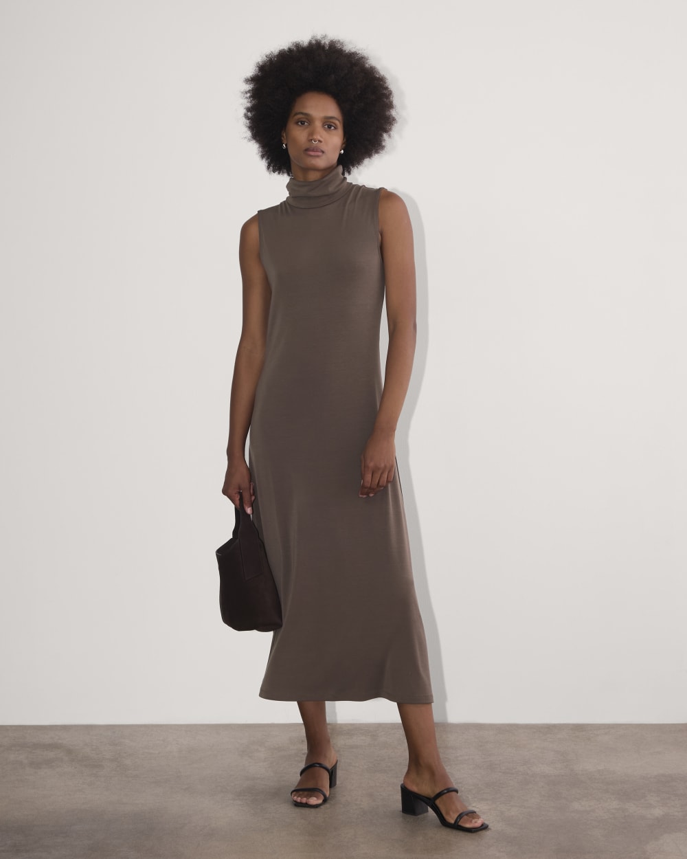 womens-turtleneck-dress-butterknit-butterknit-espresso | primary