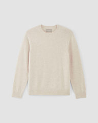 mens-felted-merino-crew-neck-sweater-heathered-oat | alt