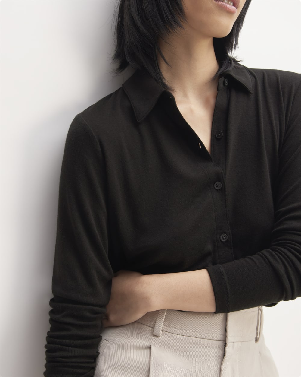 womens-merino-tencel-relaxed-shirt-black