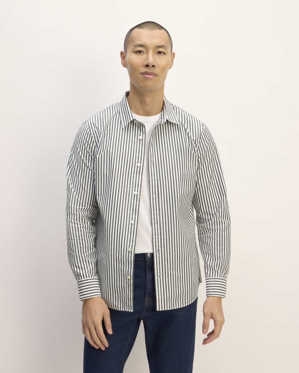 mens-supima-poplin-shirt-white-black | primary