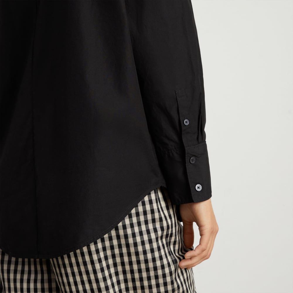 womens-oversized-poplin-shirt-black