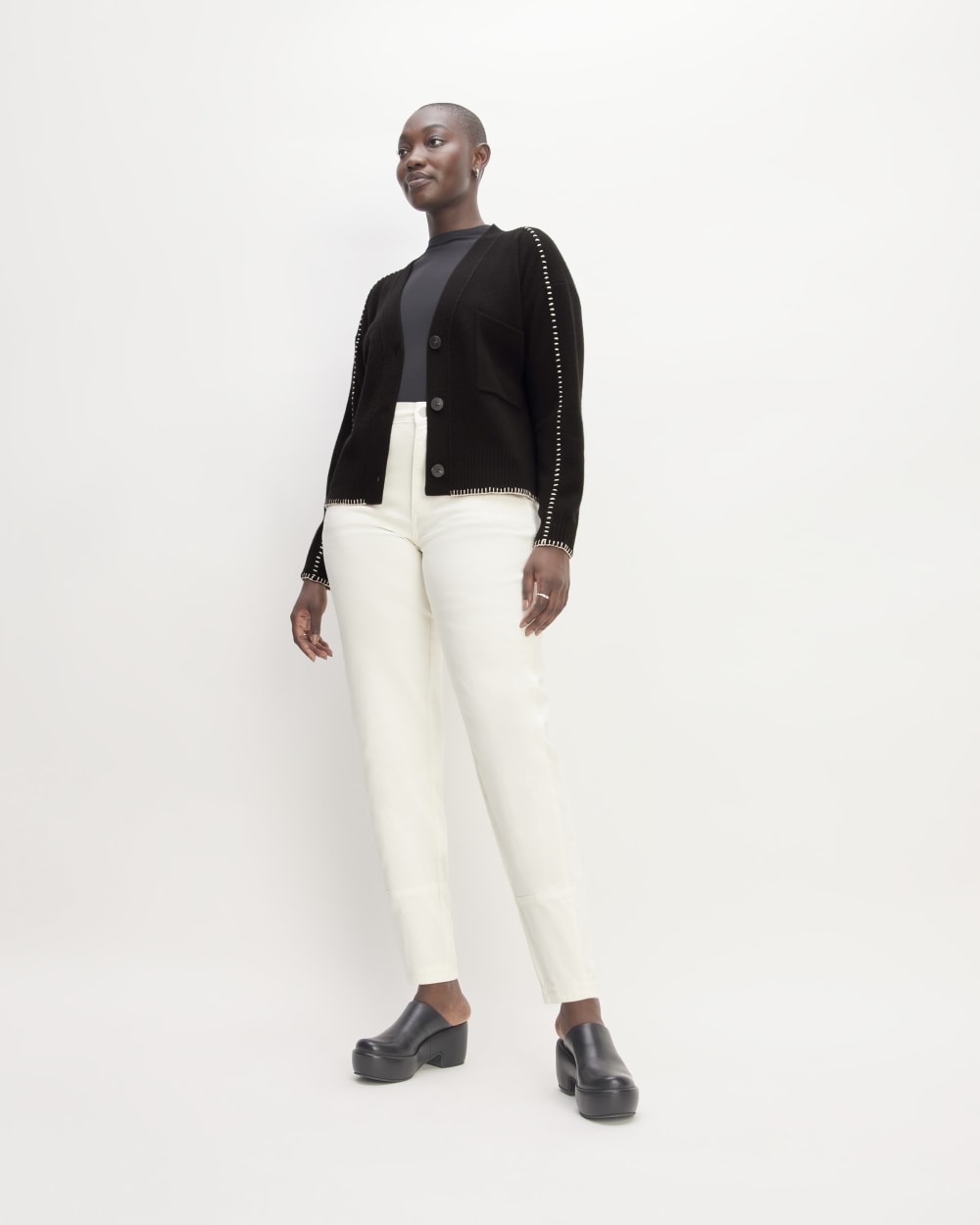 womens-merino-wool-cardigan-black-pale-pink
