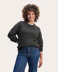 womens-alapaca-ribbed-cocoon-crew-dark-charcoal | primary
