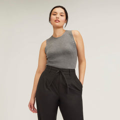 womens-ultrafine-merino-ribbed-shell-tank-heather-mid-grey | primary