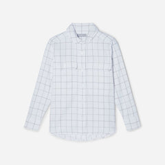 womens-cotton-flannel-shirt-canvas-tan-plaid | alt