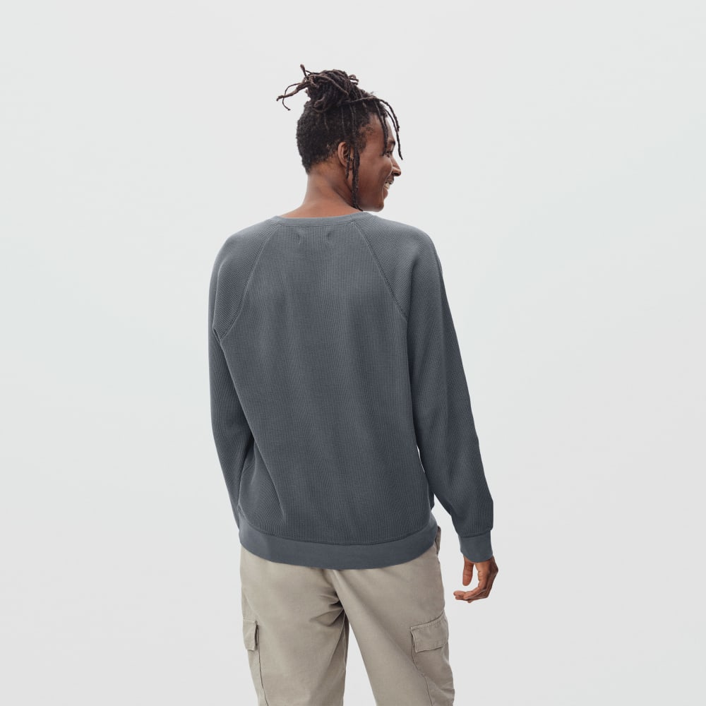mens-waffle-knit-ls-crew-slate | alt