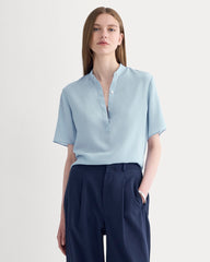 womens-washable-silk-ss-popover-top-soft-blue | primary