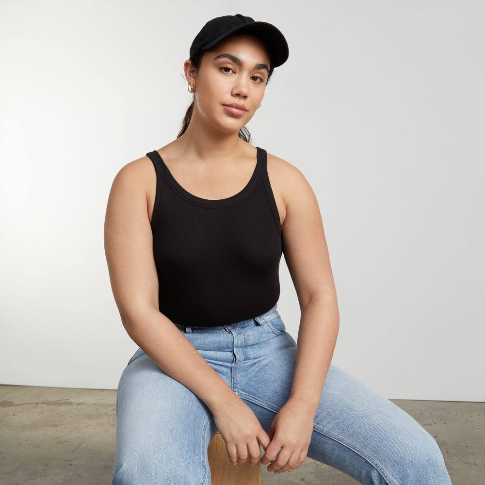womens-cropped-pima-rib-tank-black