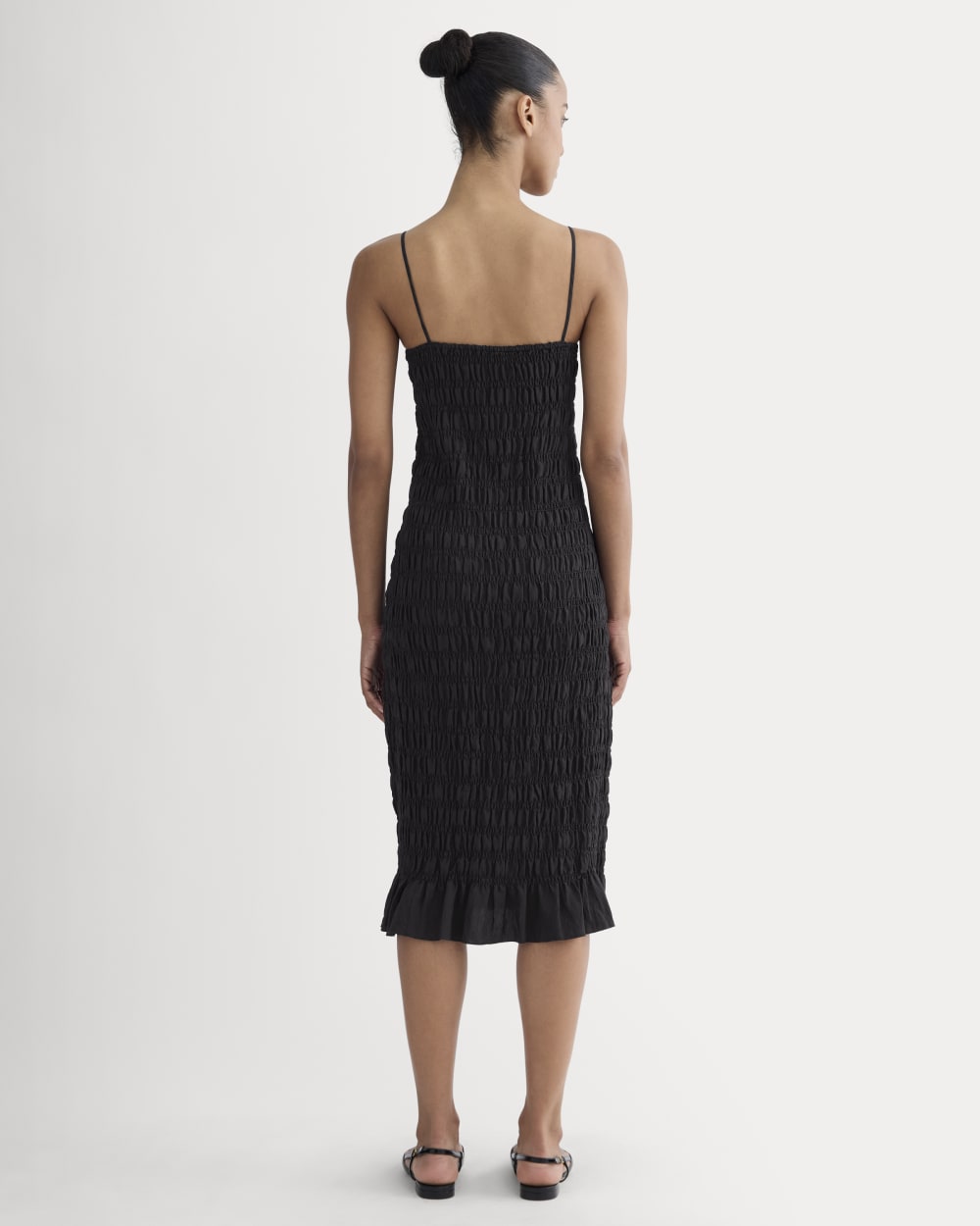 womens-smocked-column-dress-black