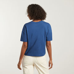womens-organic-ctn-boxy-v-tee-deep-blue | alt