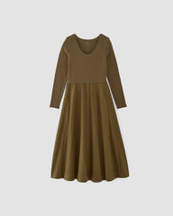 womens-long-sleeve-riviera-dress-beech | alt