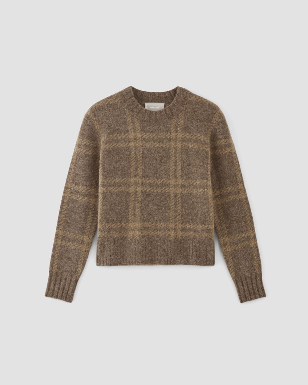 womens-alpaca-cropped-crewneck-sweater-cocoa-tigers-eye | alt