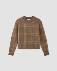 womens-alpaca-cropped-crewneck-sweater-cocoa-tigers-eye | alt