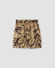 womens-vacation-short-black-cornstalk-abstract | alt